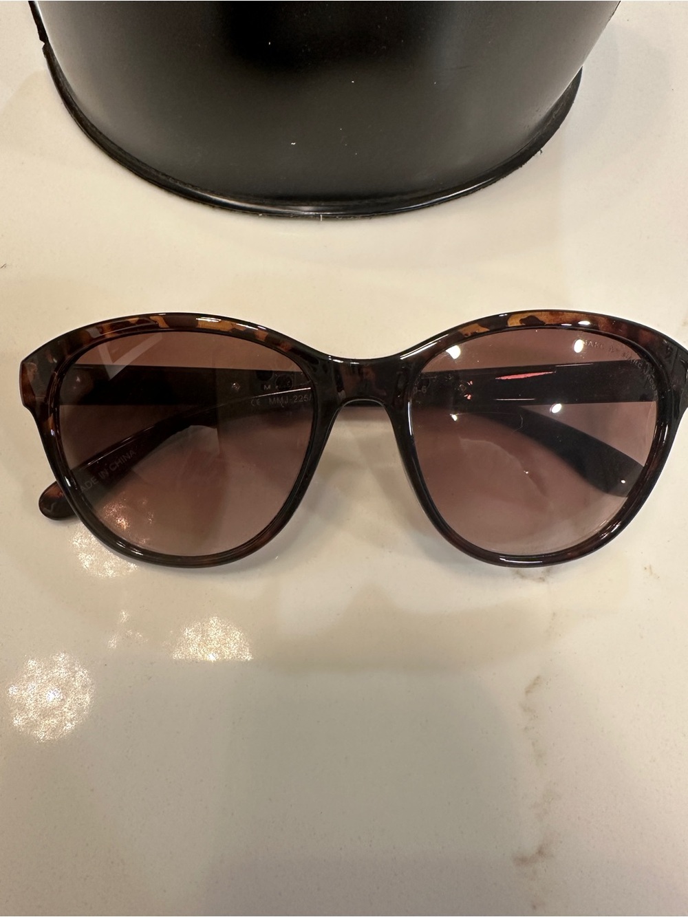 Marc By Marc Jacobs Tortoiseshell Sunglasses with Brown Lenses